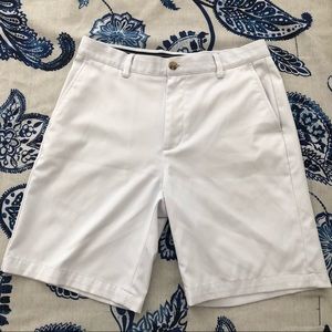 Vineyard Vines Links Shorts Sz 32 White